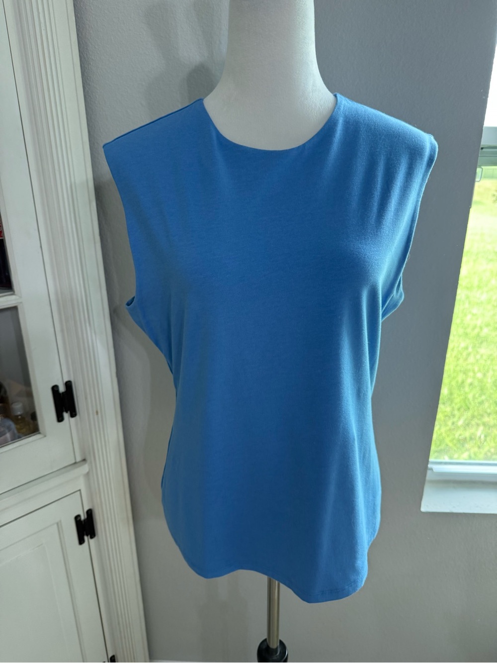 Banana Republic Blue Sleeveless Top